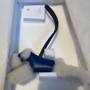 Hermes budy charm Milo lambskin